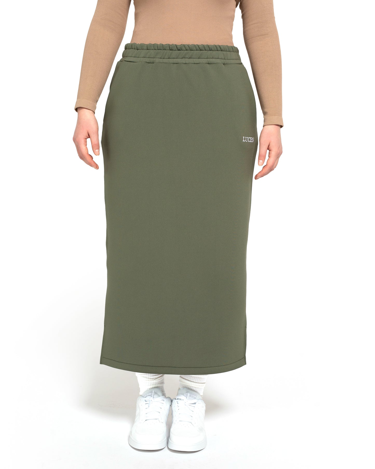 Scuba Skirt Green